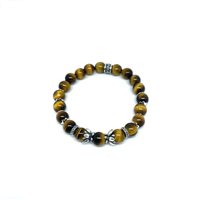 Armband Heteriah in Silber Occhio di tigre FL0012-D8 - FL0012-D8
